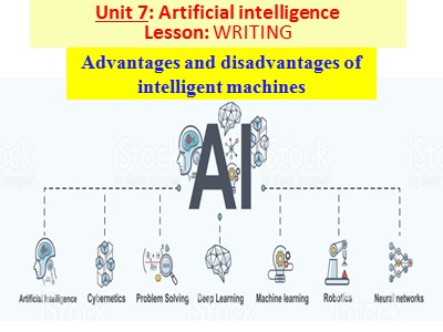 Bài giảng môn Tiếng Anh Lớp 12 - Unit 7: Artificial intelligence - Lesson 6: Writing
