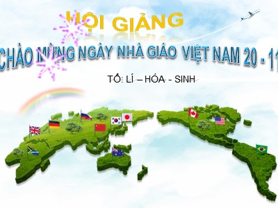 Bài giảng Vật lý Lớp 12 - Bài 16: Truyền tải điện năng. Máy biến áp - Hội giảng chào mừng ngày nhà giáo Việt Nam 20-11
